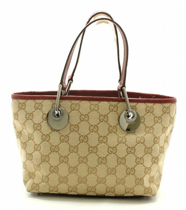 楽天市場】【バッグ】GUCCI グッチ GGキャンバス ミニトートバッグ 