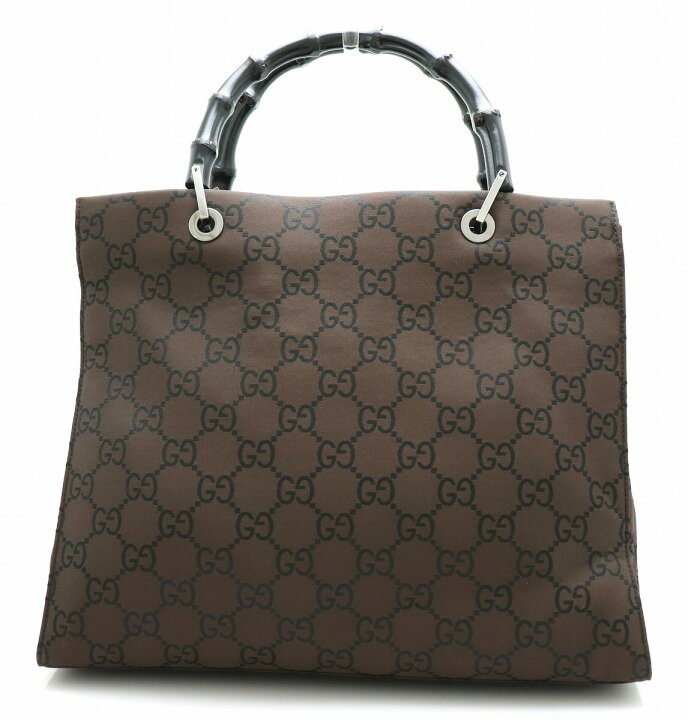 楽天市場】【バッグ】GUCCI グッチ GG バンブー レザー ハンドバッグ 