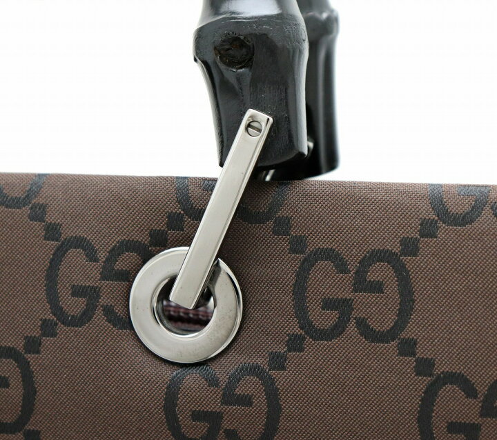 楽天市場】【バッグ】GUCCI グッチ GG バンブー レザー ハンドバッグ 