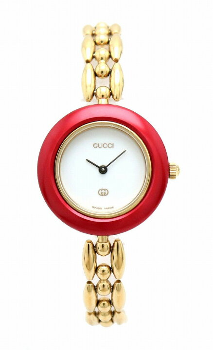楽天市場】【ウォッチ】GUCCI グッチ チェンジベゼル ホワイト文字盤 