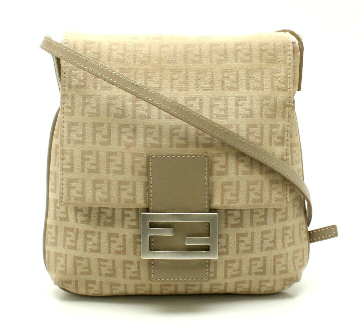 フェンディ 流暢 FENDI 斜め掛けショルダーバッグ ズッキーノ  