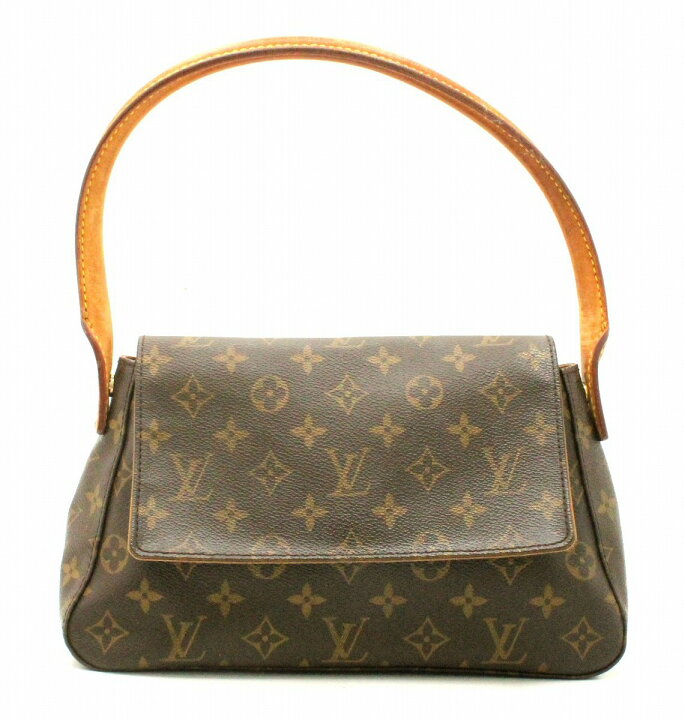 ルイヴィトン ミニルーピング モノグラム ハンドバッグ ワンショルダー  