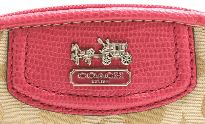 楽天市場】【未使用品】COACH コーチ マディソン オプ アート 