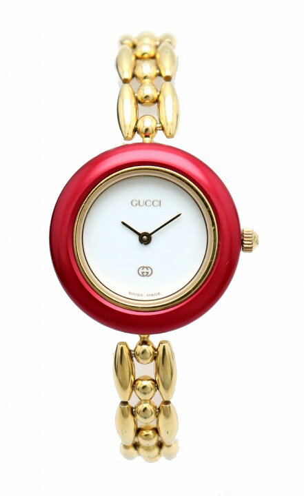 楽天市場】【ウォッチ】GUCCI グッチ チェンジベゼル ホワイト文字盤  