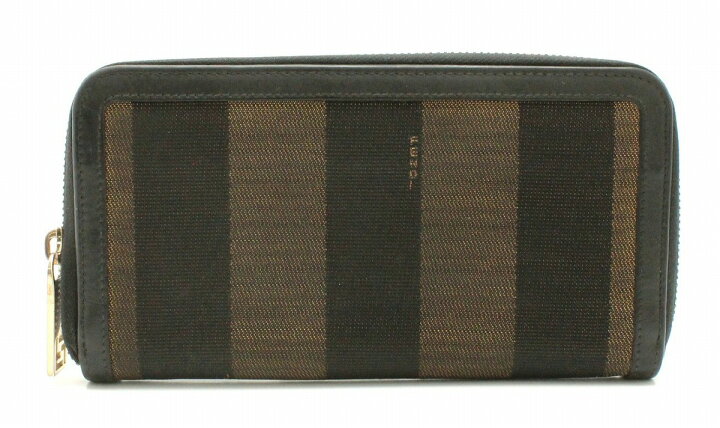 楽天市場】【財布】FENDI フェンディ ペカン柄 ラウンドファスナー 長 
