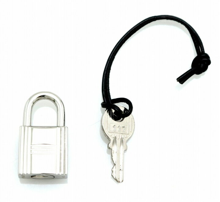 楽天市場】【新品仕上げ済】HERMES エルメス カデナ パドロック No.117  