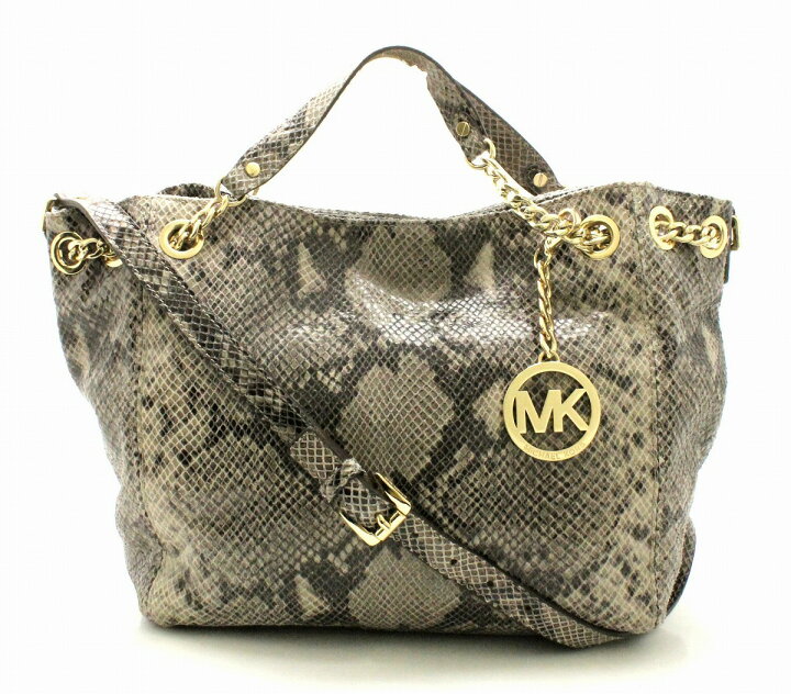 楽天市場】【バッグ】MICHAEL KORS マイケル コース 2WAY パイソン 