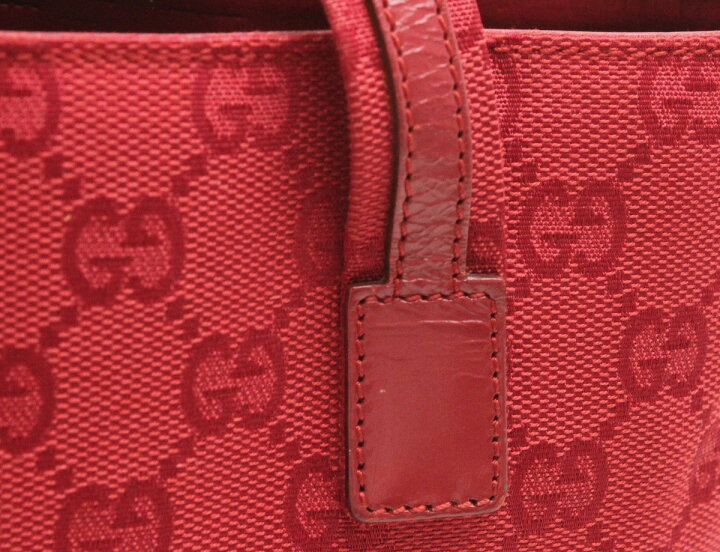 楽天市場】【バッグ】GUCCI グッチ GGキャンバス ハンドバッグ レザー  