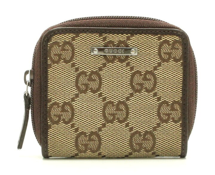 楽天市場】【財布】GUCCI グッチ GGキャンバス ラウンドファスナー 
