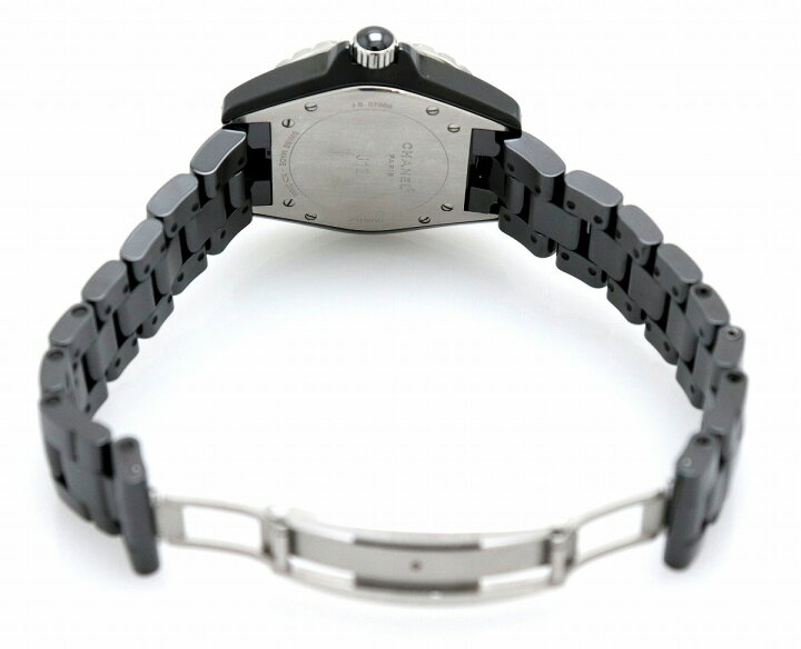 楽天市場】【ウォッチ】CHANEL シャネル J12 ブラック 11Pダイヤ 