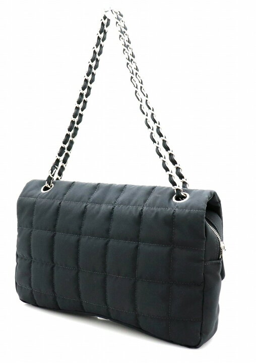 楽天市場】【バッグ】CHANEL シャネル チョコバー ナイロン チェーン  