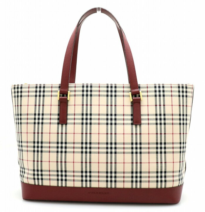楽天市場】【バッグ】BURBERRY バーバリー ノバチェック チェック柄 