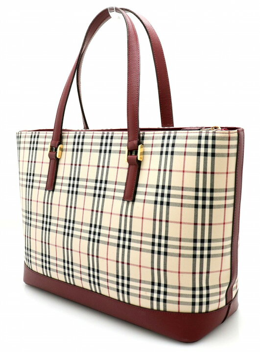 楽天市場】【バッグ】BURBERRY バーバリー ノバチェック チェック柄  