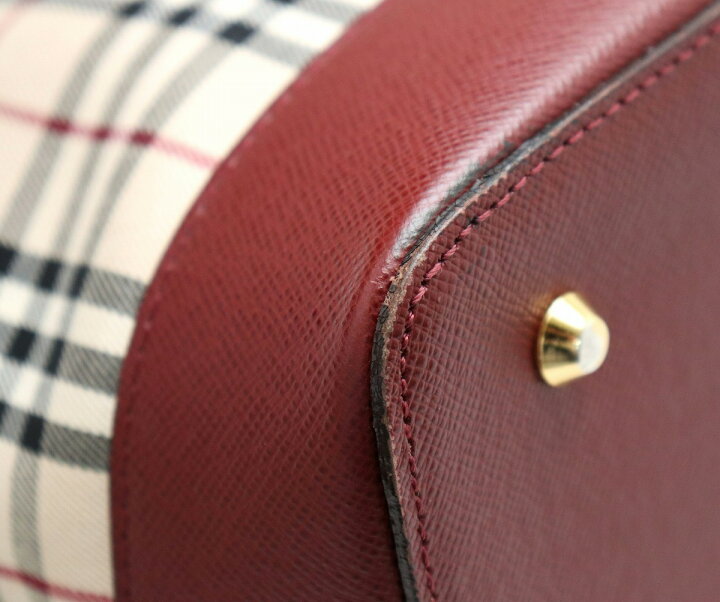 楽天市場】【バッグ】BURBERRY バーバリー ノバチェック チェック柄 