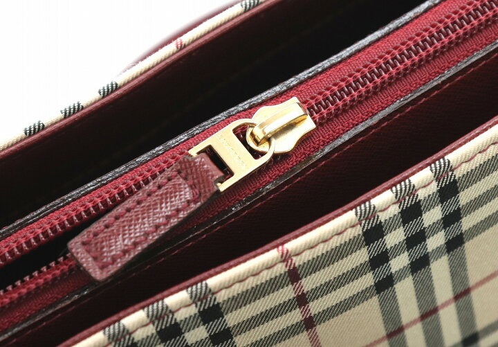 楽天市場】【バッグ】BURBERRY バーバリー ノバチェック チェック柄 