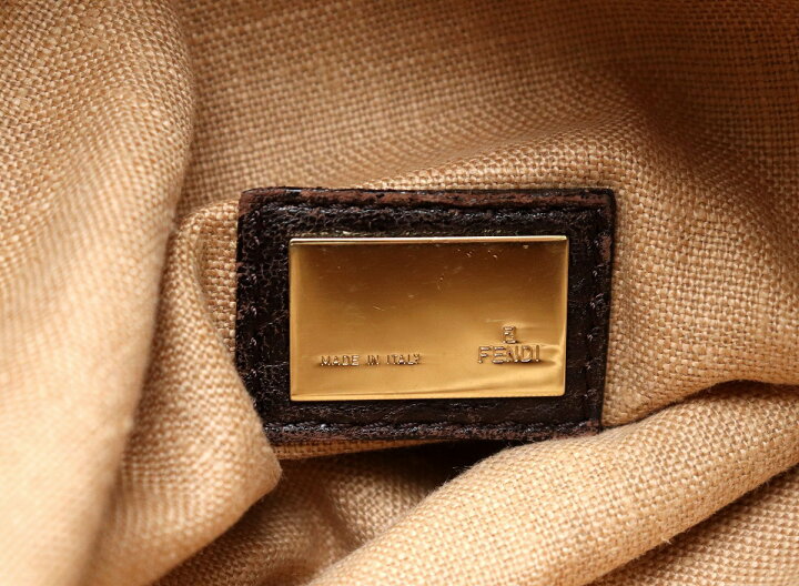 楽天市場】【バッグ】FENDI フェンディ ズッカ柄 スパイバッグ  