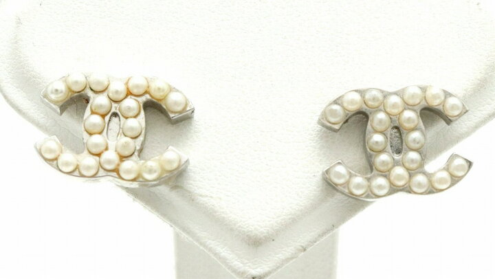 楽天市場】【ジュエリー】CHANEL シャネル ココマーク ロゴ ピアス 
