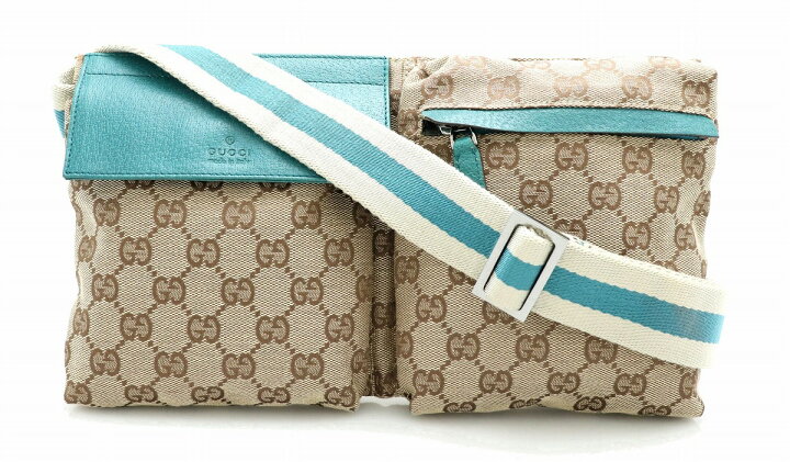 楽天市場】【バッグ】GUCCI グッチ GGキャンバス ウエストバッグ 