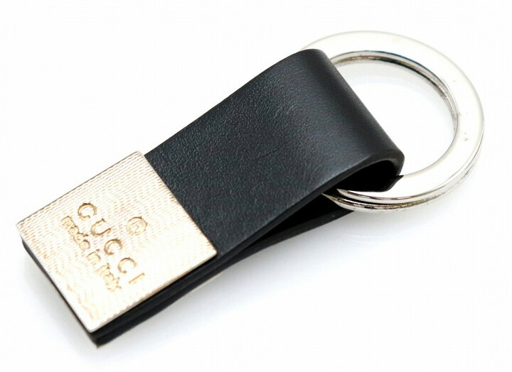 楽天市場】【未使用品】GUCCI グッチ ロゴ キーリング キーホルダー 