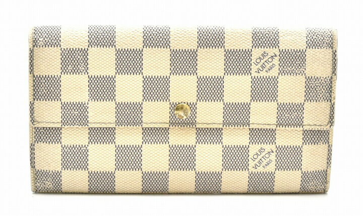楽天市場】【財布】LOUIS VUITTON ルイ ヴィトン ダミエアズール 