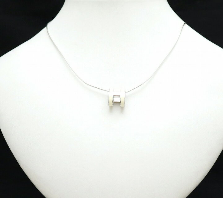 楽天市場】【ジュエリー】HERMES エルメス ポップアッシュ Hネックレス  