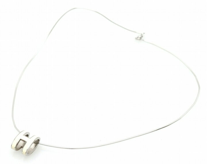 楽天市場】【ジュエリー】HERMES エルメス ポップアッシュ Hネックレス  