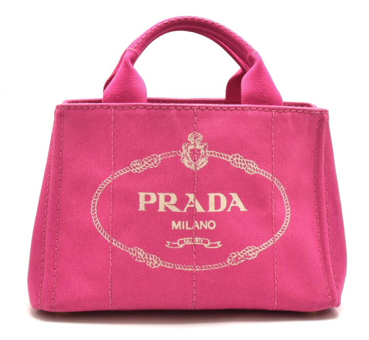 楽天市場】【バッグ】PRADA プラダ CANAPA カナパ トートバッグ 