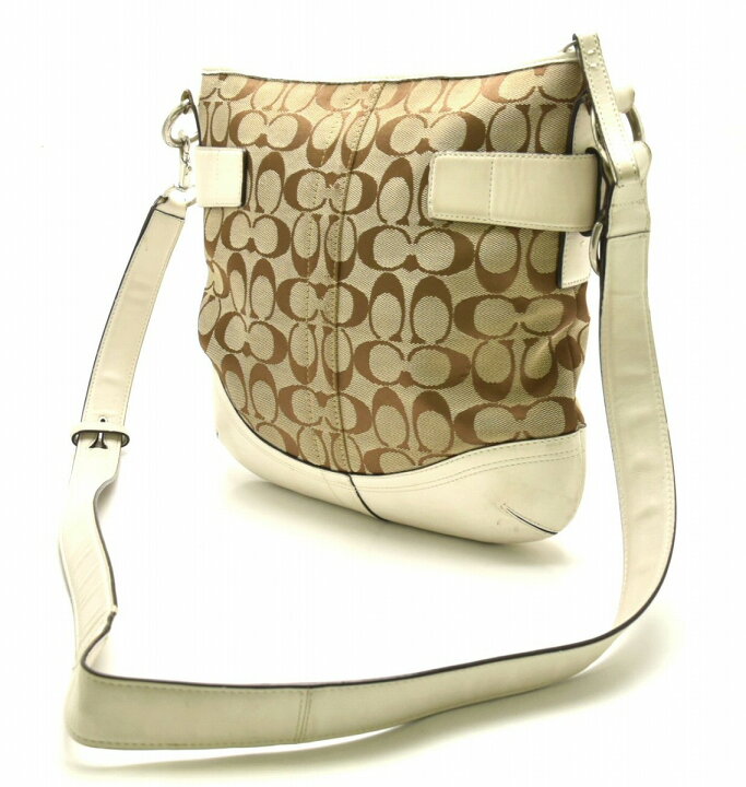 楽天市場】【バッグ】COACH コーチ シグネチャー ソフトダッフル  