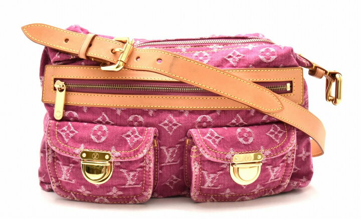 楽天市場】【バッグ】LOUIS VUITTON ルイ ヴィトン モノグラムデニム  