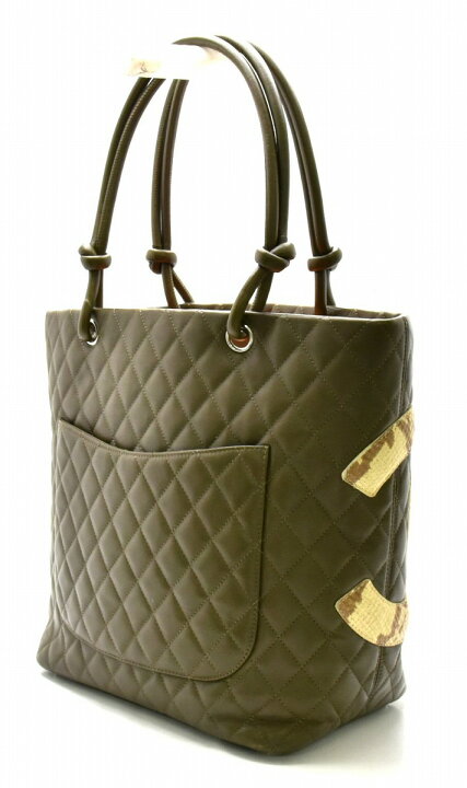 楽天市場】【バッグ】CHANEL シャネル カンボンライン ラージトート  