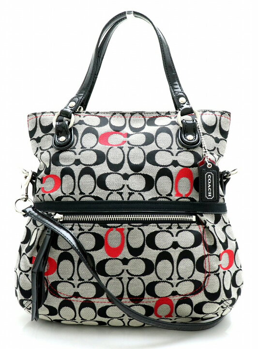 楽天市場】【バッグ】COACH コーチ ポピー エンブロイダード C 