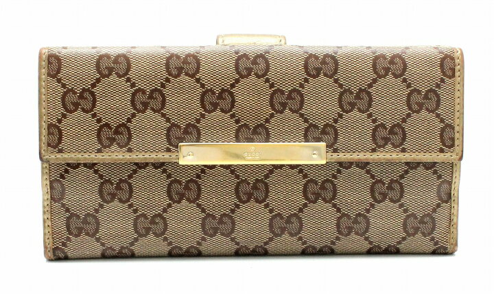 楽天市場】【財布】GUCCI グッチ グッチシマ GGクリスタル 2つ折 W  