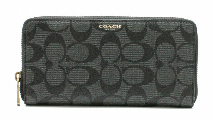 楽天市場】【財布】COACH コーチ ブリーカー シグネチャー ジップ 