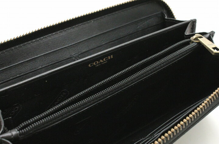 楽天市場】【財布】COACH コーチ ブリーカー シグネチャー ジップ 