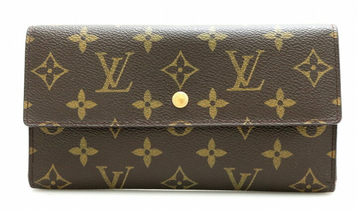 楽天市場】【財布】LOUIS VUITTON ルイ ヴィトン モノグラム ポルト  