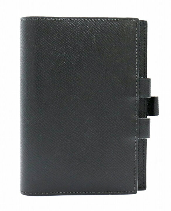 HERMES エルメス アジェンダ ジップ 手帳カバー メモ帳付き レザー  