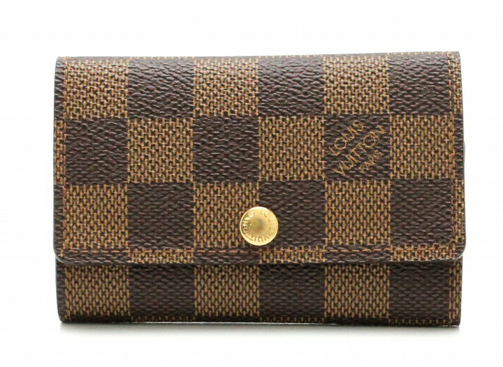 楽天市場】LOUIS VUITTON ルイ ヴィトン ダミエ ミュルティクレ6 6連  