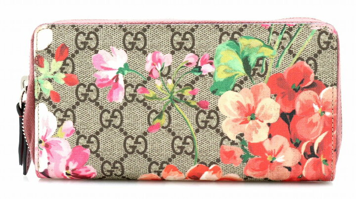 楽天市場】【財布】GUCCI グッチ GGブルームス GGスプリーム フラワー 
