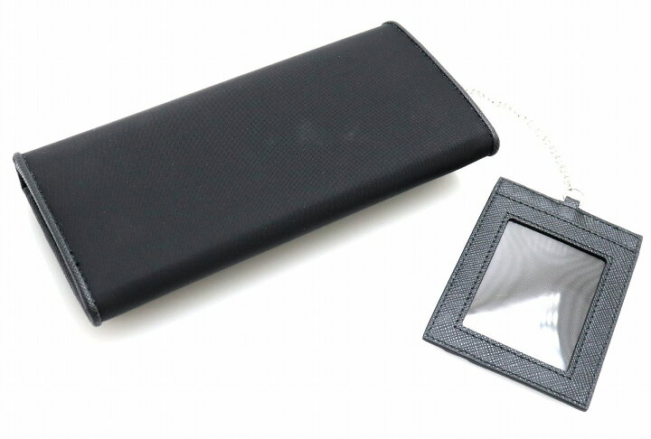 楽天市場】【新品未使用品】【財布】PRADA プラダ 2つ折り長財布  
