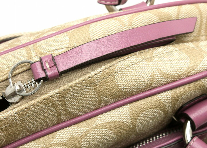 楽天市場】【バッグ】COACH コーチ ヘリテージ シグネチャー 