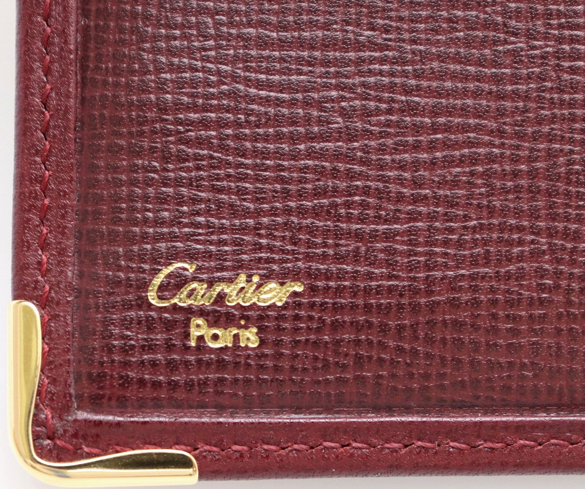 楽天市場】【財布】Cartier カルティエ マストライン 2つ折 長札入れ 