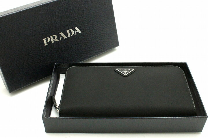 楽天市場】【新品未使用品】【財布】PRADA プラダ ラウンドファスナー 