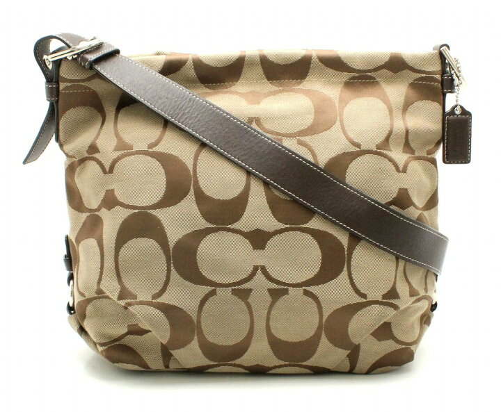 楽天市場】【バッグ】COACH コーチ シグネチャー ダッフル ショルダー  