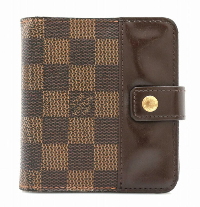 楽天市場】【財布】LOUIS VUITTON ルイ ヴィトン ダミエ コンパクト 