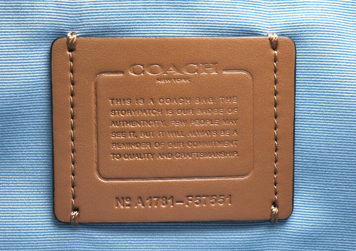 楽天市場】【バッグ】COACH コーチ リュック シグネチャー ミックス 