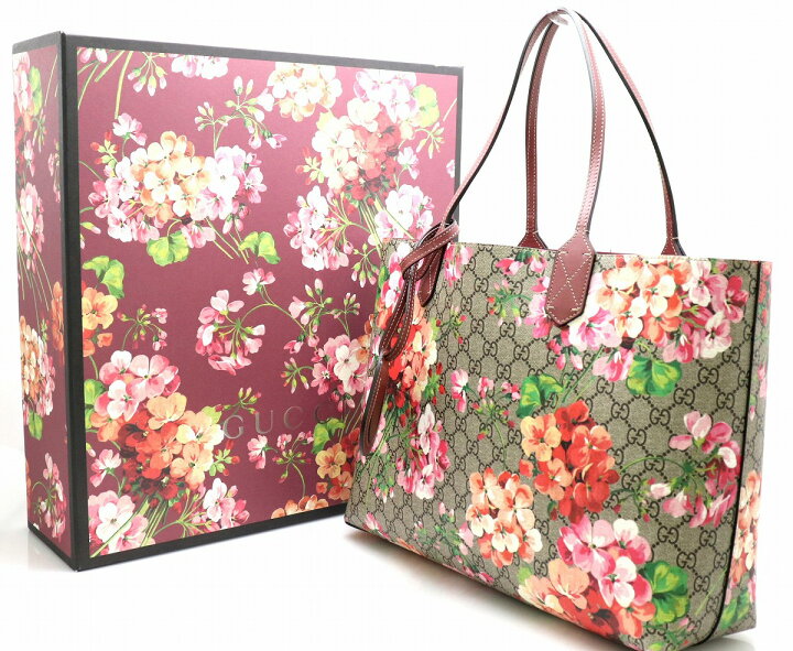 楽天市場】【バッグ】GUCCI グッチ GGブルームス GGスプリーム 花柄 