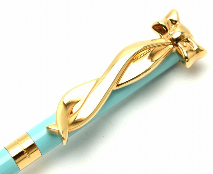 楽天市場】TIFFANY&Co. ティファニー リボンモチーフ ボールペン 回転 