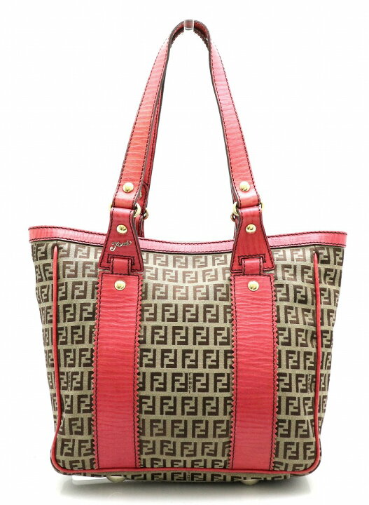楽天市場】【バッグ】FENDI フェンディ ズッキーノ柄 ハンドバッグ 