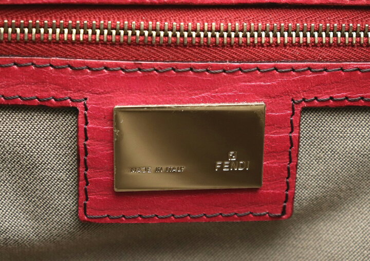 楽天市場】【バッグ】FENDI フェンディ ズッキーノ柄 ハンドバッグ 