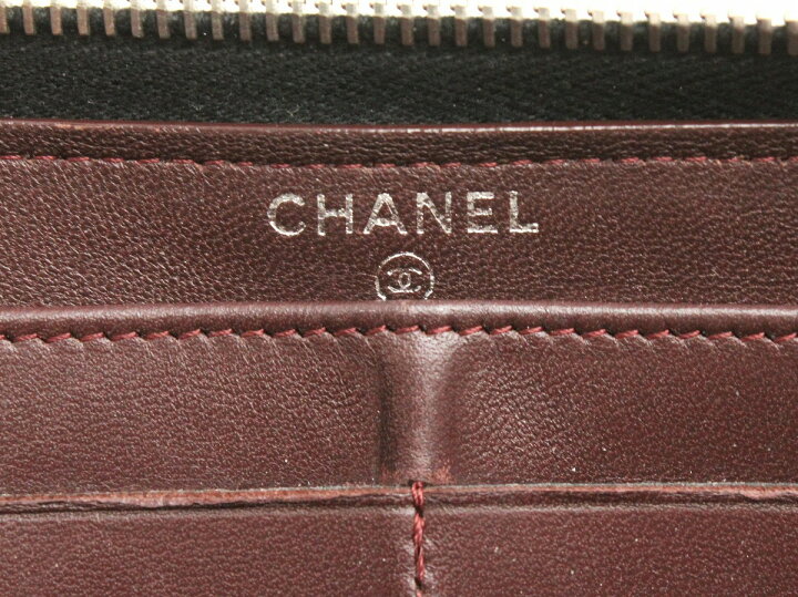 楽天市場】【財布】CHANEL シャネル マトラッセ ラウンドファスナー 長 